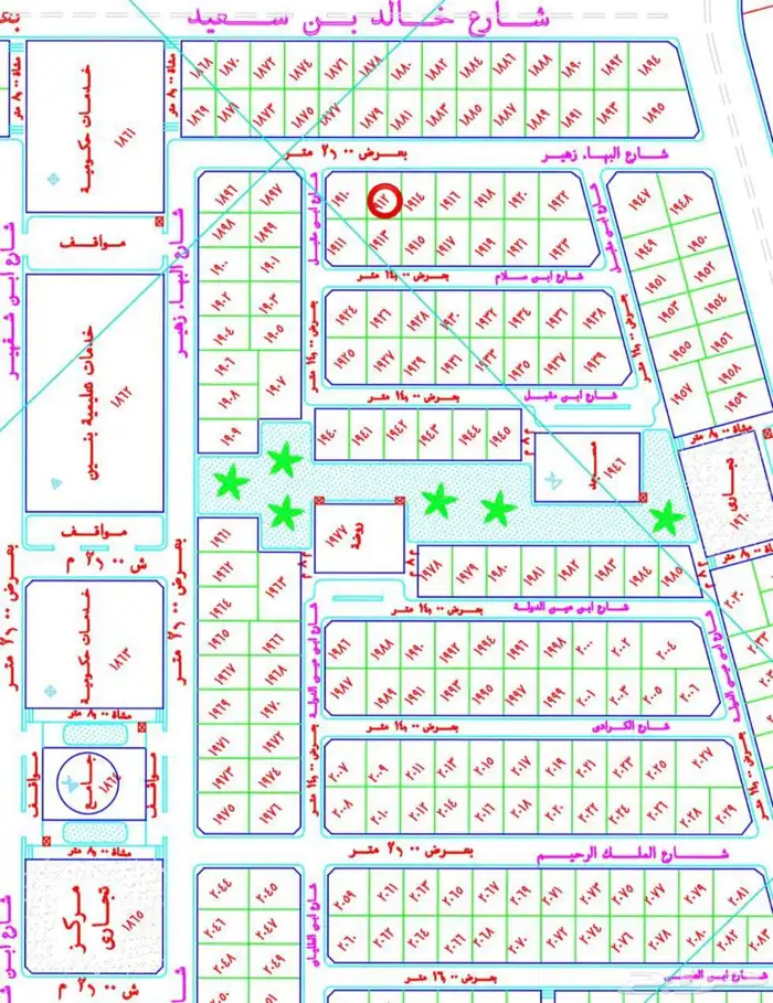 قطعة سكنية قابلة للفرز ( العاقول ) 3