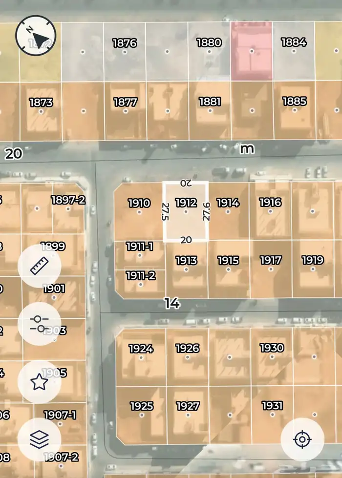 قطعة سكنية قابلة للفرز ( العاقول ) 0