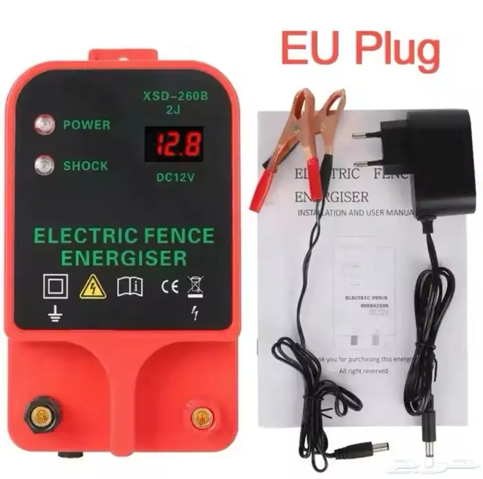 صاعق سياج كهربائي لشبوك الابل والخيل والاستراحات والمزارع 0