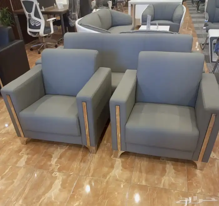 مكتب طقم كامل حق مدير و مكاتب موظفين كراسي و طاوله إجتماعات 49