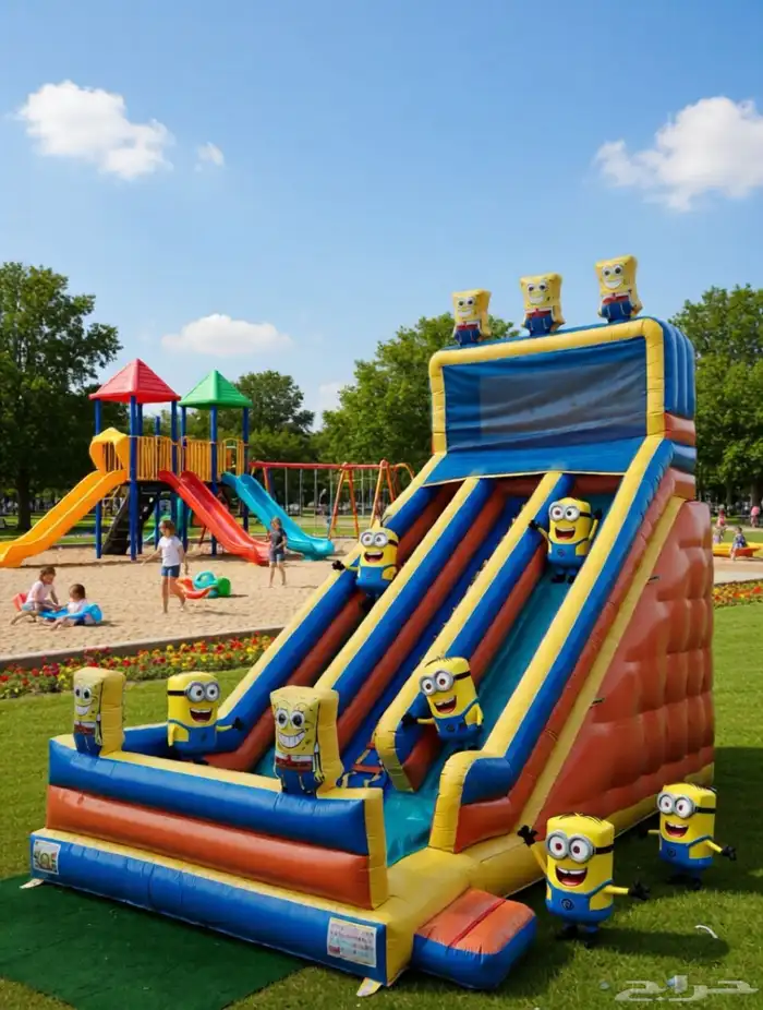 بيع وتصنيع وصيانة العاب هوائية نطيطات زحاليق ملاعب صابونية 43