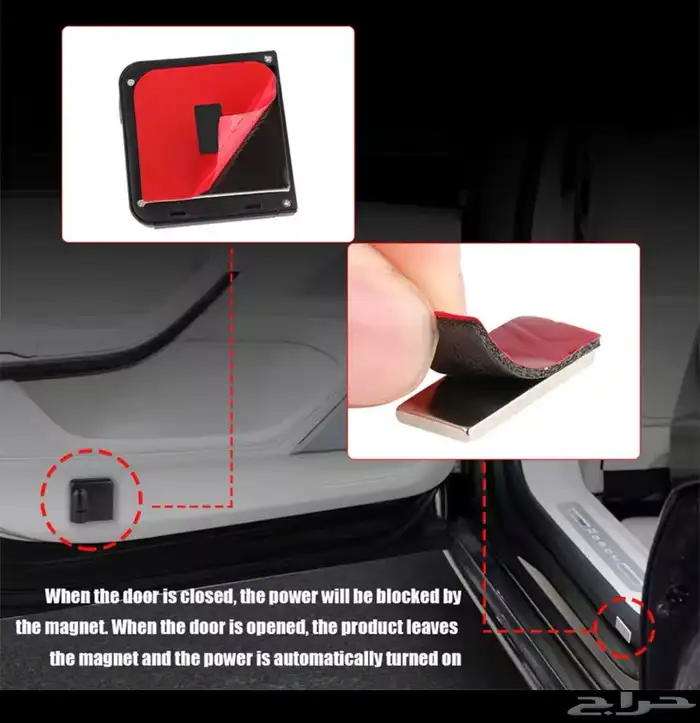 مازدا بروجكتر يعمل بالبطاريات وما يحتاج فك ديكور 1