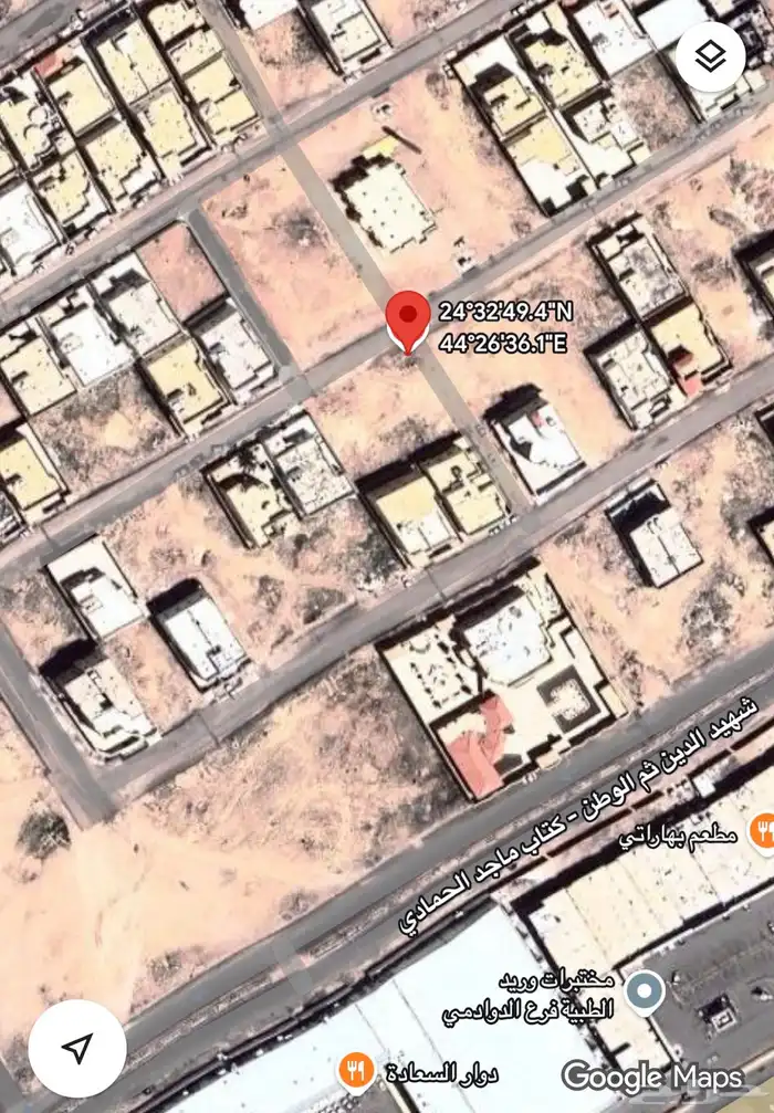 للبيع ارض زاوية بالدوادمي 0