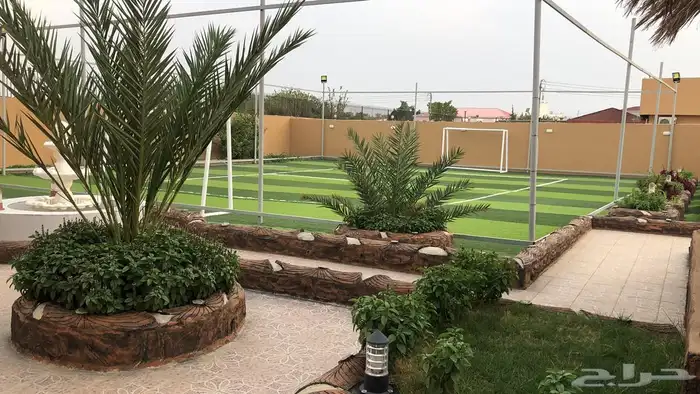 استراحه مكونه من قسمين للإيجار اليومي 0