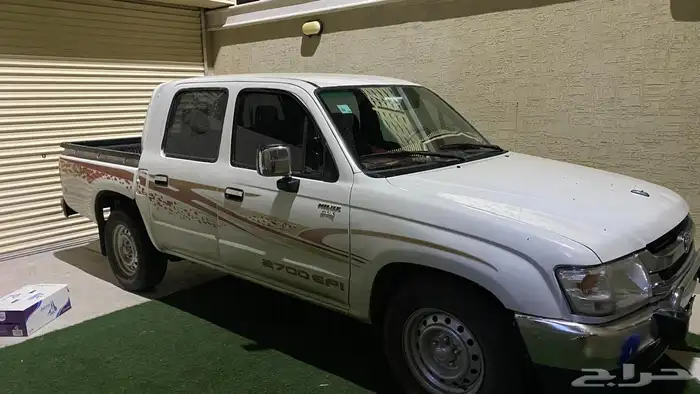 هايلوكس 2002 مرشوش مجدد مفحوص فل كامل 1