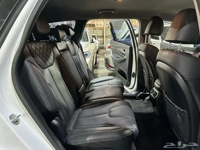 هيونداي سنتافي (ابيض) 2021 ديزل بطاقة جمركية وارد كوريا 9