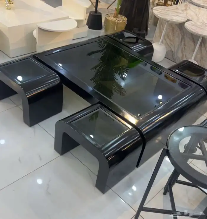 يوجدلدينا تفصيل طاولات ويوجد جاهز وطاولات طعام جاهزة تفصيل 19