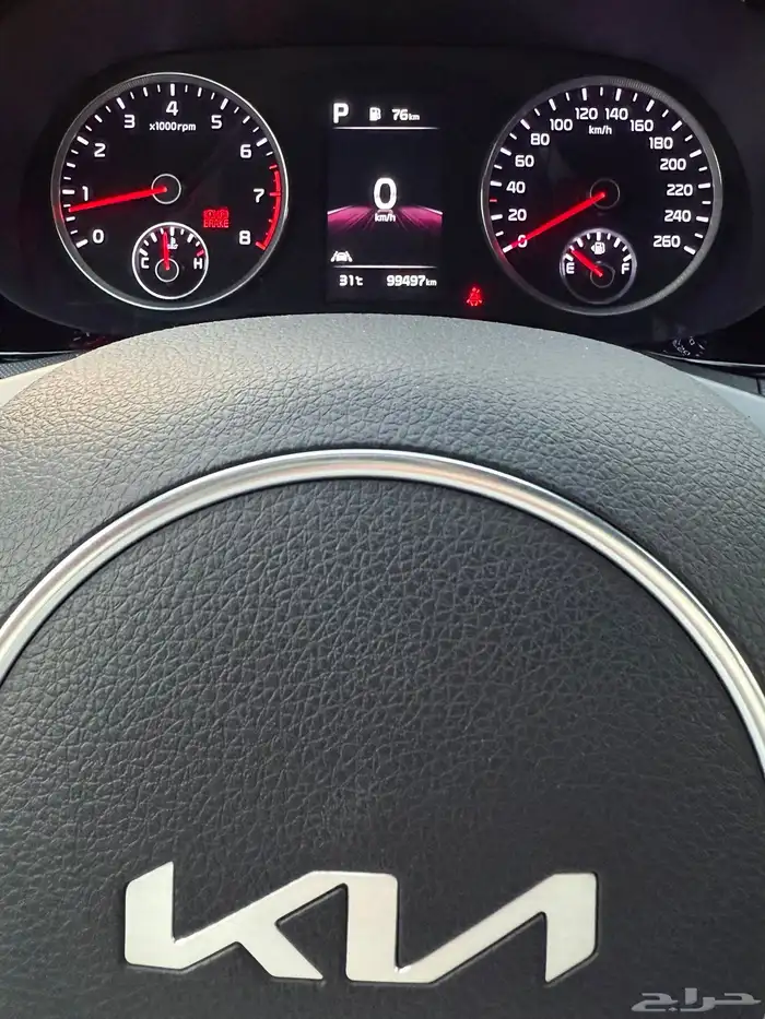 كيا K5 فل بدون بنورما 2022 بحالة الوكاله للبيع 16