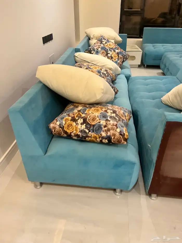 كنب 3 زوايا نظيف جدا  جدا 5