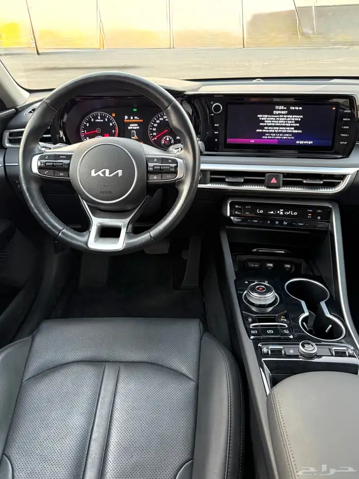 كيا K5 فل بدون بنورما 2022 بحالة الوكاله للبيع 12