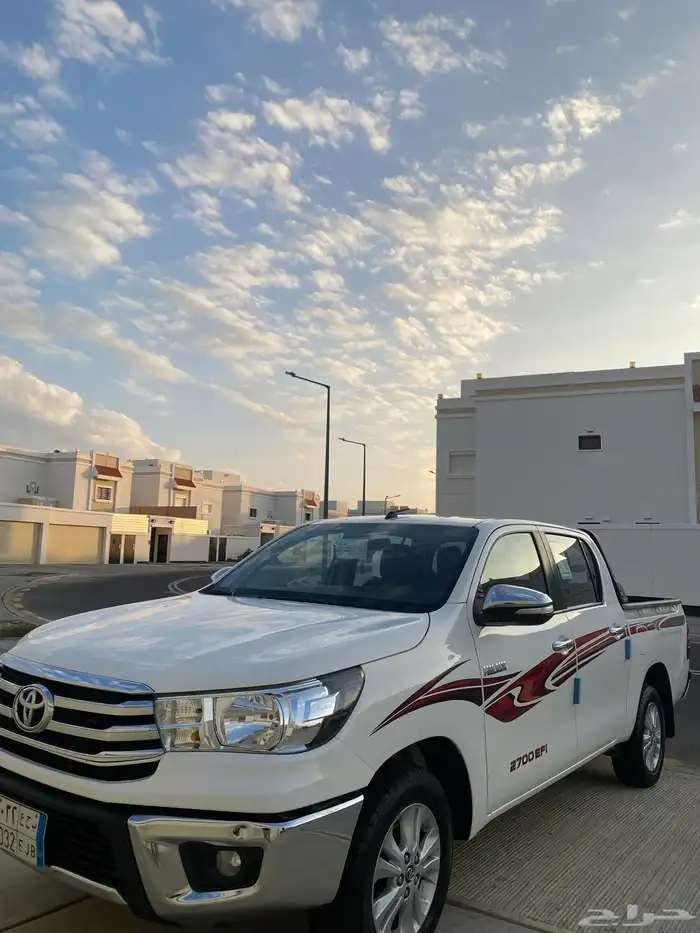 هايلوكس 2016وكاله فل كامل قير عايدي بدون دبل مخزنه ممشى 97 3