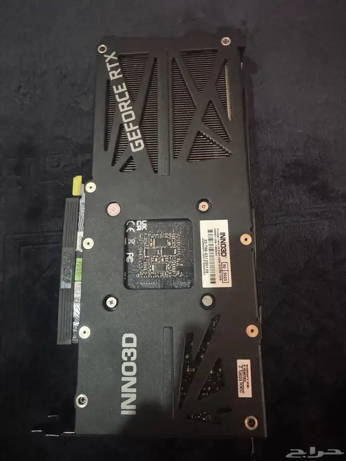 كرت شاشة RTX 3060 12GB INNO3D يوجد تابي 4