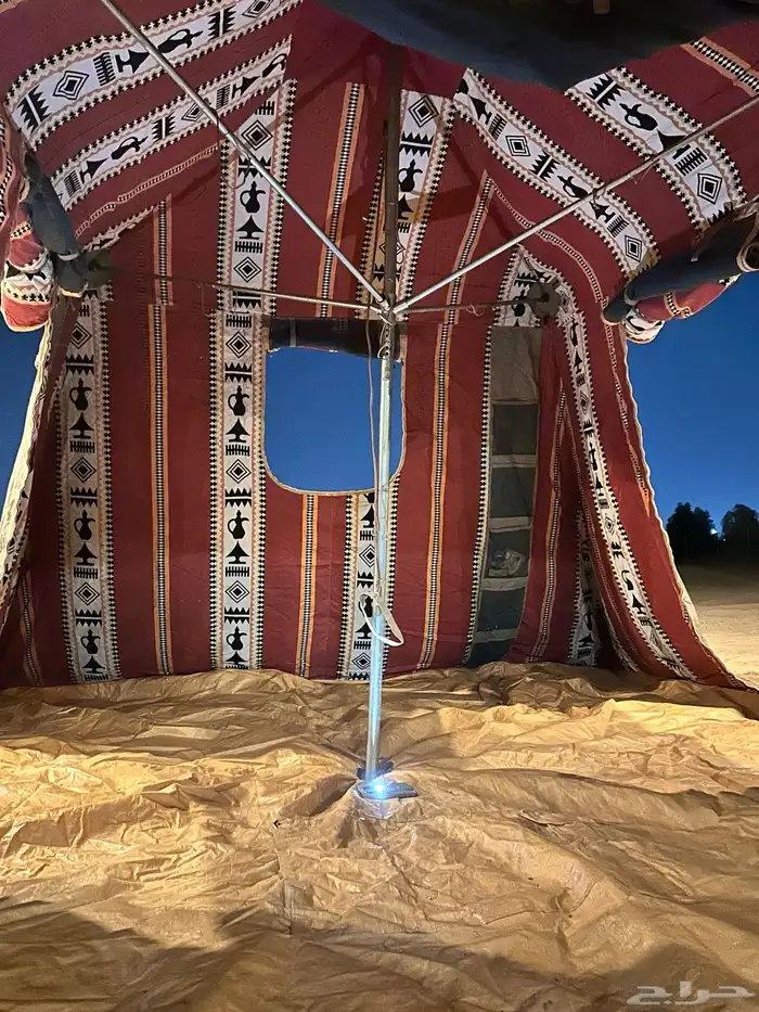 خيمة البيرق مستعملة استعمال خفيف 4