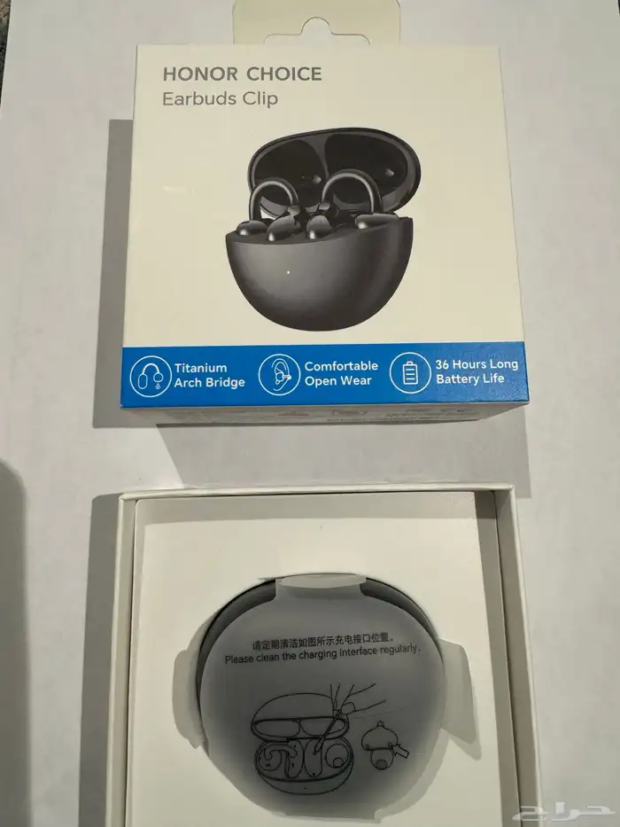 سماعة هونر Earbuds Clip اصلية 1