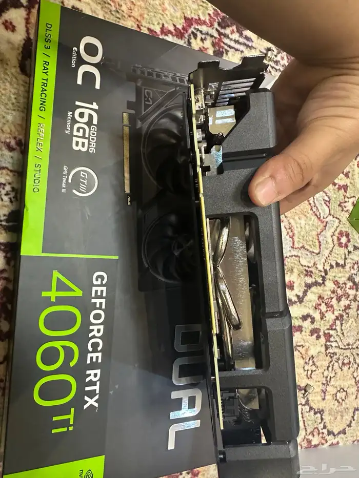 كرت شاشة اخو الجديد 4060 ti 16gb 2