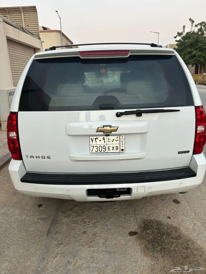 تاهو اللون ابيض نظيف جدا الحمدلله ماشي 266 فحص واستمارة جديد 9