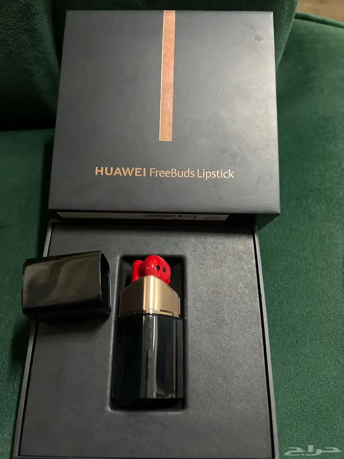 سماعة اذن جديده لون احمر ماركة هواوي سعر الشراء 800 0