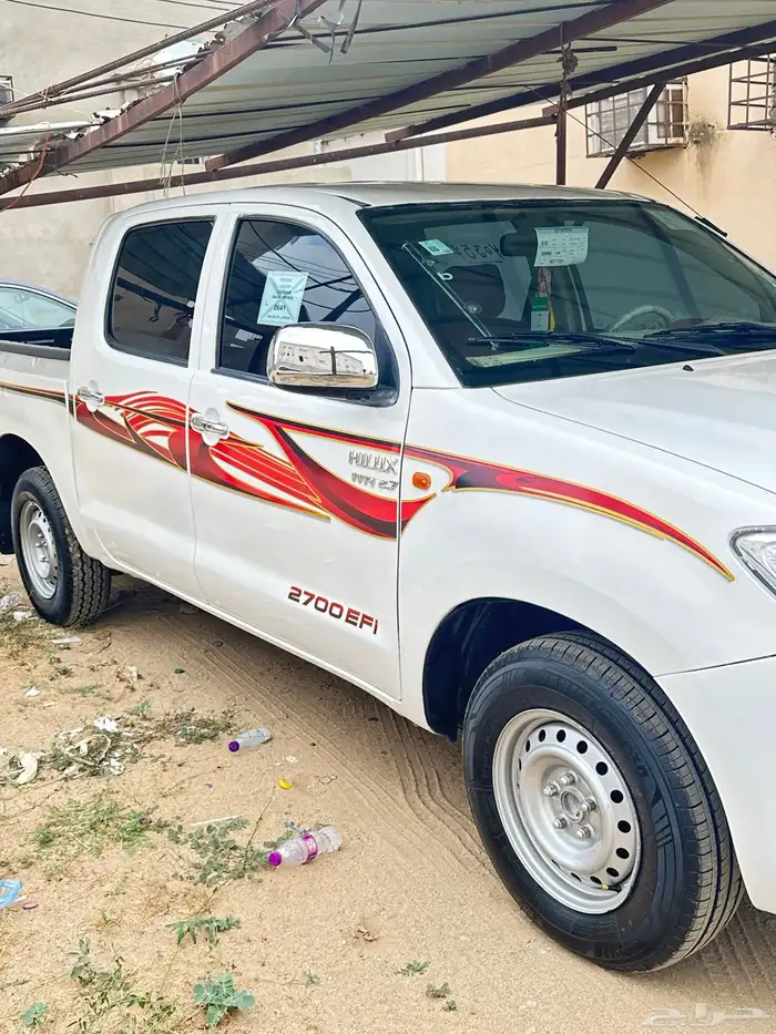 هايلوكس 2010 GL شد بلد يحمل لوحه مكرر 17