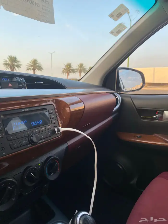 هايلوكس 2016وكاله فل كامل قير عايدي بدون دبل مخزنه ممشى 97 32