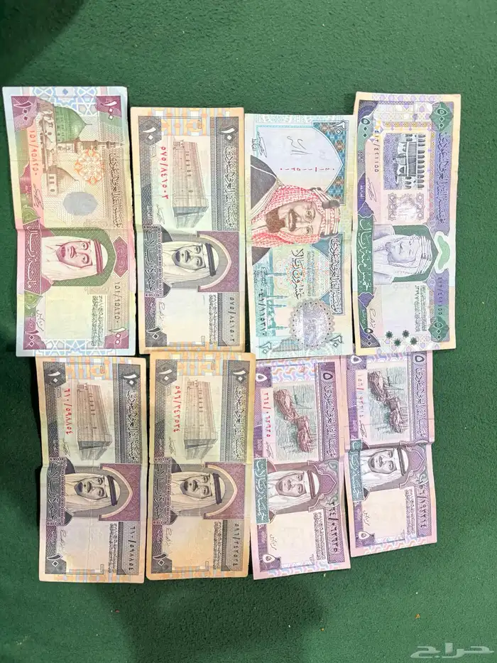 على السوم فلوس قديمة الملك عبدالعزيز والملك فهد رحمهم الله 2