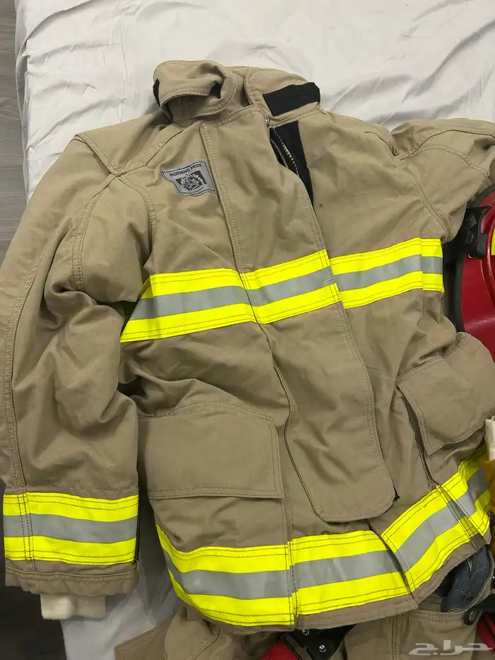 لبس رجل اطفاء 3