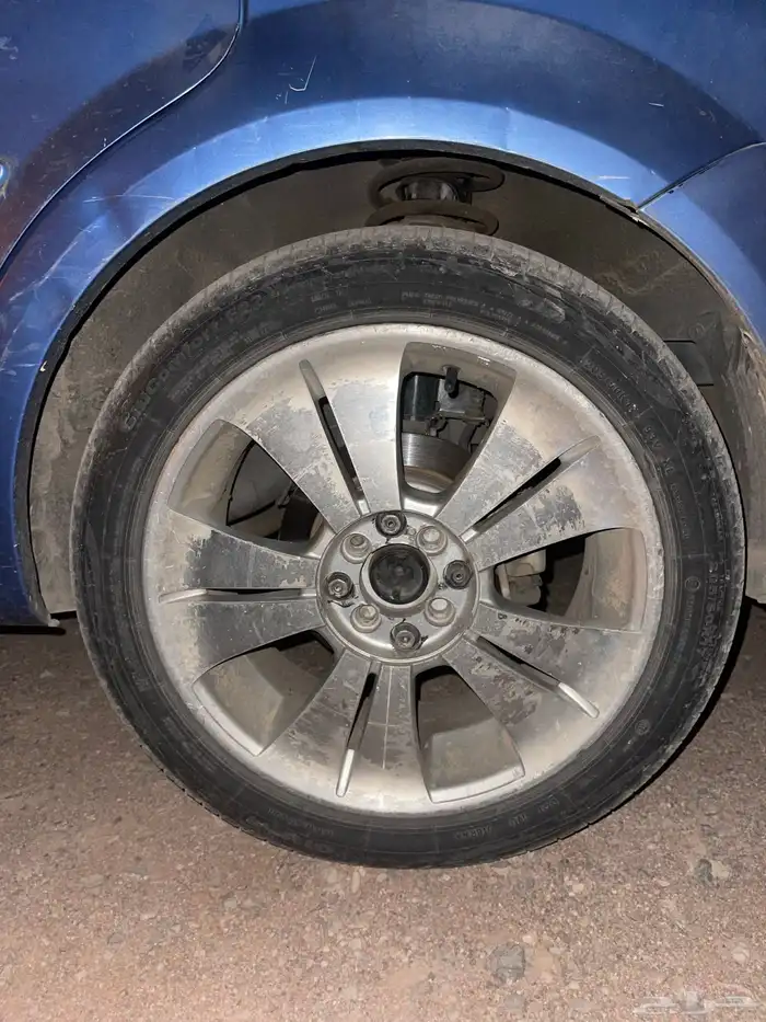 جنط 17 مع كفراته 1