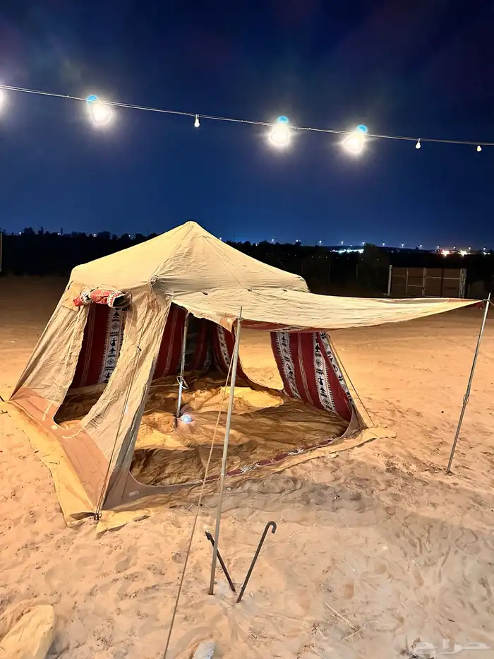 خيمة البيرق مستعملة استعمال خفيف 1