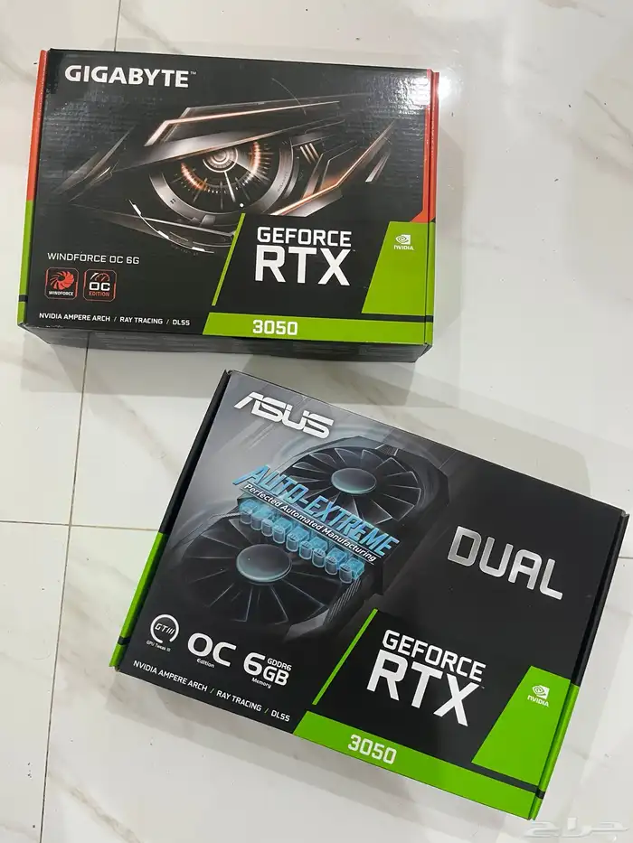 Nvidia GeForce RTX 3050 6GB x2 0