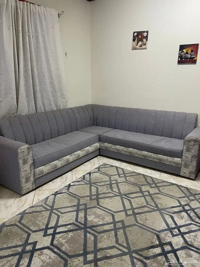 كنب L مع سجاده للبيع 0