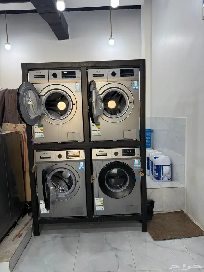 مغسلة ملابس للبيع في الخرج ( حي الزاهر ) 0