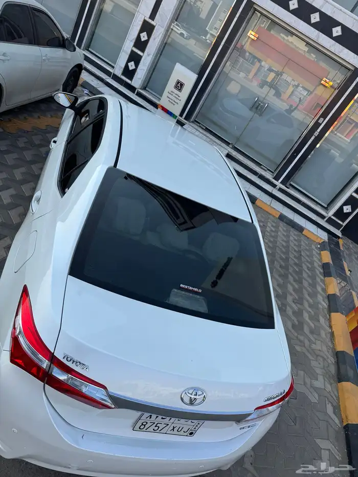 سياره كوريلا موديل 2016 فل بدون فتحت سقف دخولذكي حساسات 6