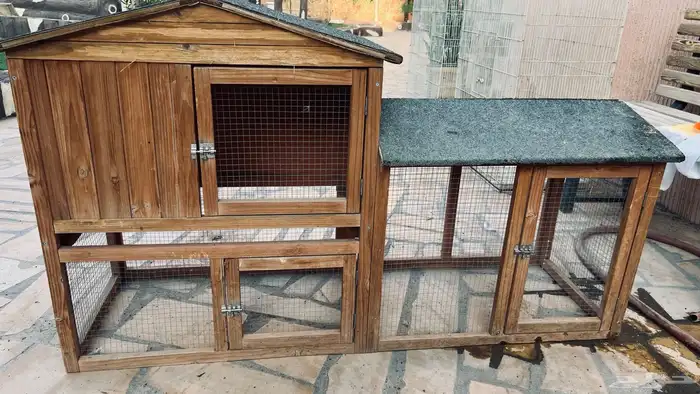 قفص كوخ خشبي للبيع في بيشة 3
