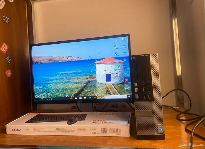 كمبيوتر مكتبي CORE i7 رام 16GB هاردسك SSD شاشة 24 بوصه 0