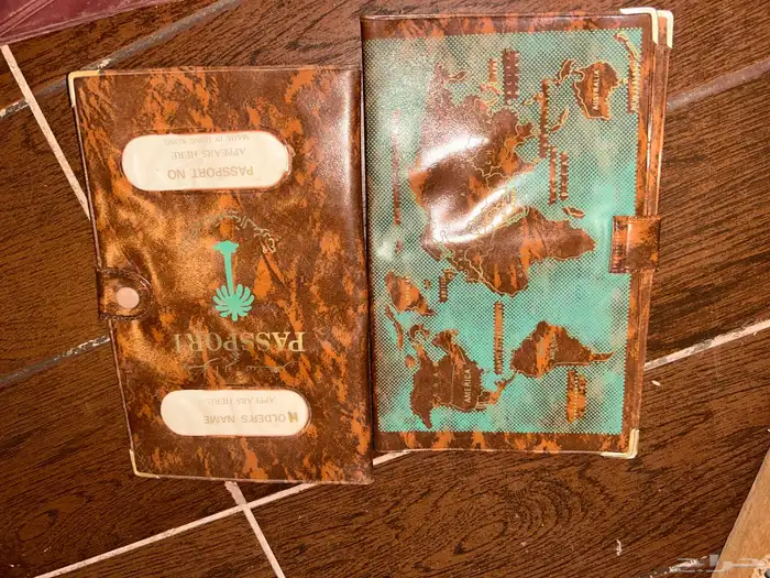 محفظة جواز سفر السعوديه قديم. 1