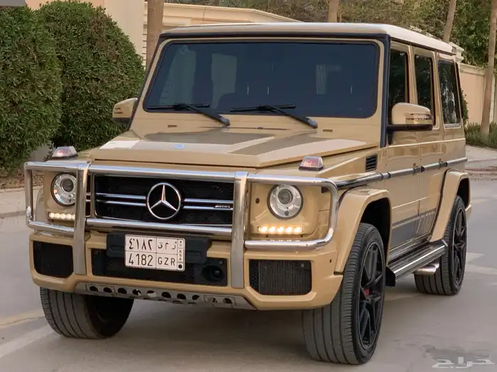 مرسيدس G63 موديل 2017 بحالة الوكاله 21