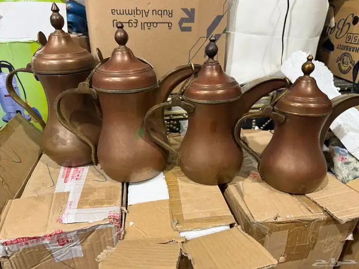 طقم دلال بغاديد عدد 4 دلال 0