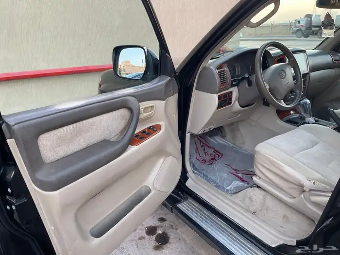 لاندكروزر 2003 GXR أسود بودي وكالة شرط 5