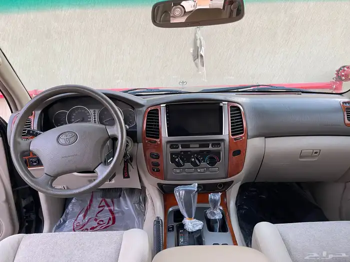 لاندكروزر 2003 GXR أسود بودي وكالة شرط 7