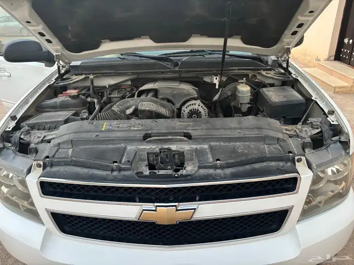 تاهو اللون ابيض نظيف جدا الحمدلله ماشي 266 فحص واستمارة جديد 5