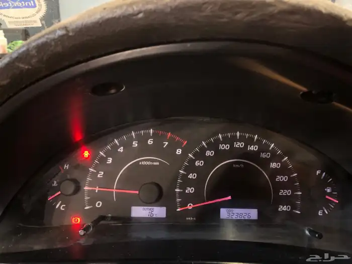 كامري 2008 قير عايدي استاندر قير ومكينه شرط 6