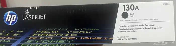 خرطوشة حبر طابعة hp اصلية عدد 4 0