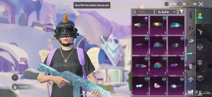 حساب ببجي فخم 71