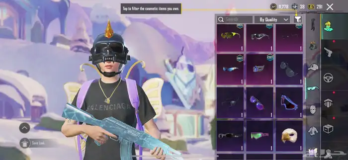 حساب ببجي فخم 70