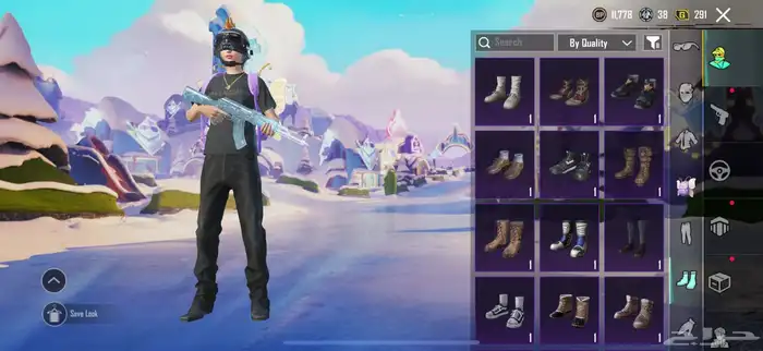 حساب ببجي فخم 91