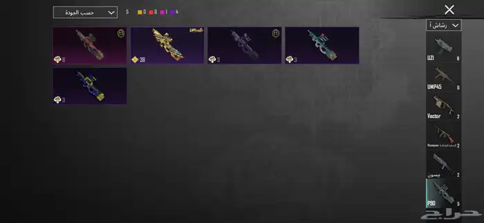 حساب ببجي للبيع 43