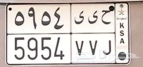 لوحة للبيع ح ى ى 5954 0