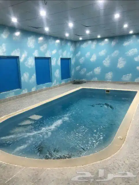 شاليه استراحه ب 300 ريال العاب مائيه ملعب طايره في الحرازات 25