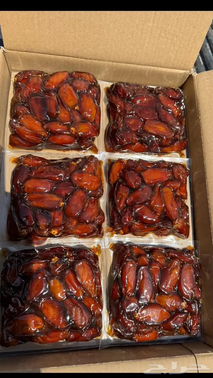 تمر صفري حبة كبيرة جامبو وفوق الوسط تنك وكراتين 2