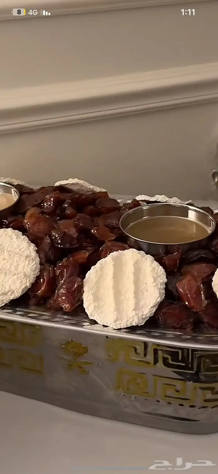لدينا صواني تمر مخشي صواني ضيافه 2