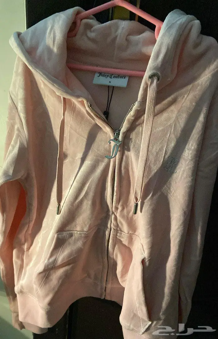 جاكيت جوسي الوردي الاصلي مقاس سمول juciy jacket pink small 4